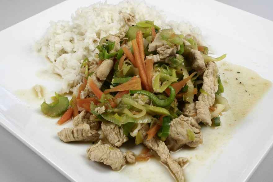 Chop Suey med kalkun ... klik for at komme tilbage