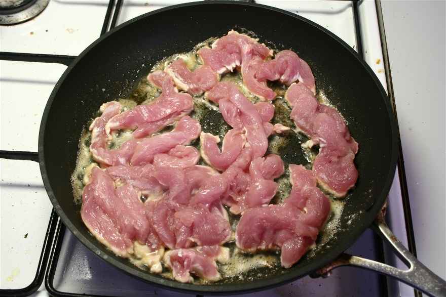 Cremet pasta med Kalkun ... klik for at komme tilbage
