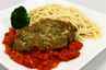 Kalkun Picata med tomatsauce og spaghetti ... klik på billedet for at komme tilbage