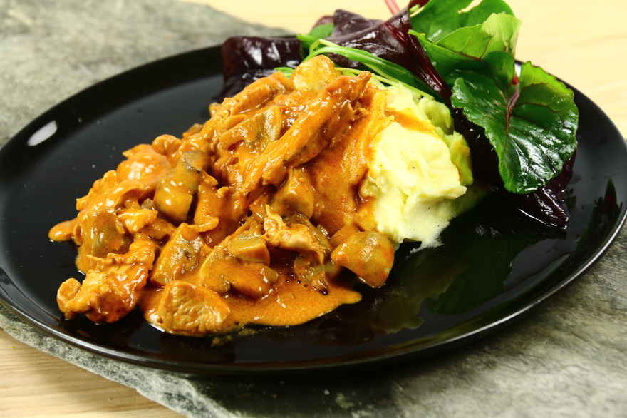 Kalkun stroganoff ... klik for at komme tilbage