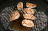 Marinerede svinekoteletter på grill ... klik på billedet for at komme tilbage