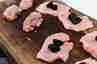 Kalkunruller med svesker og bacon og stegte æbler, billede 1