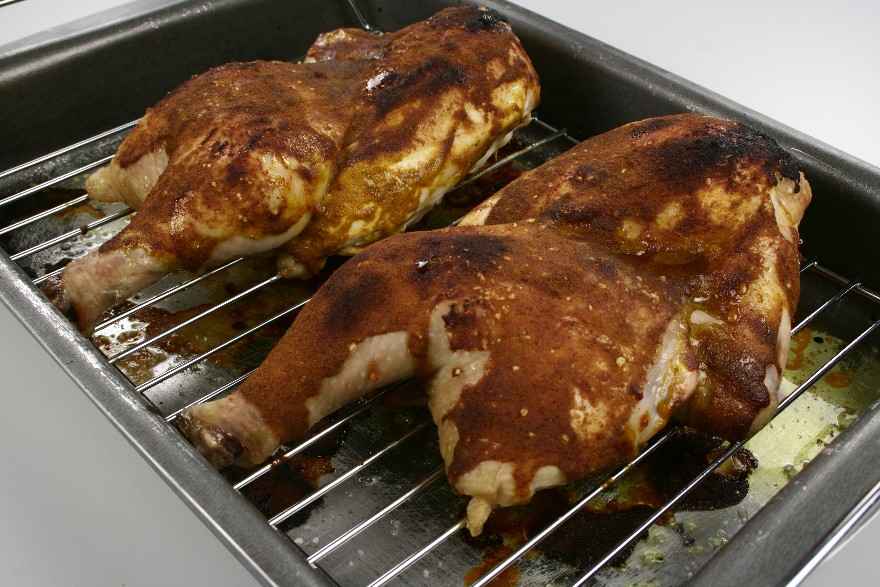Ayam Panggang (krydret ovnstegt kylling) ... klik for at komme tilbage