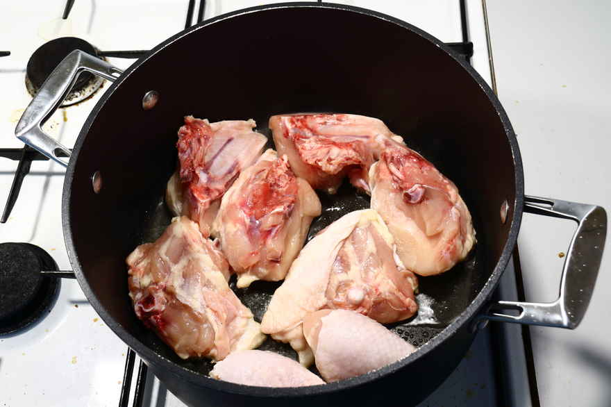 Baskisk kylling ... klik for at komme tilbage