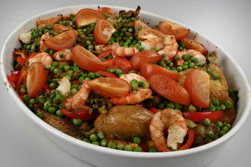 Spansk paella ... klik for at komme tilbage