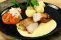 Kalkunschnitzel med citronsauce Kalkunschnitzel med citronsauce