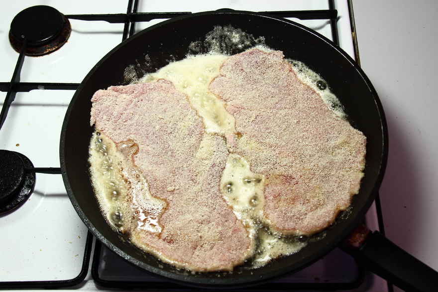 Wienerschnitzel af skinkeschnitzel ... klik for at komme tilbage