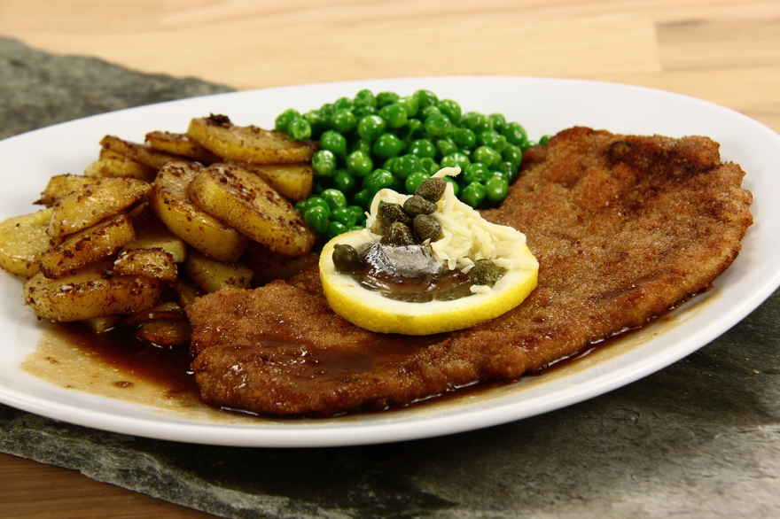 Wienerschnitzel af skinkeschnitzel ... klik for at komme tilbage