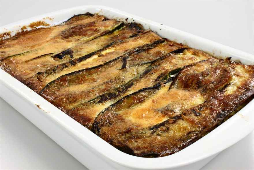 Lammemoussaka ... klik for at komme tilbage