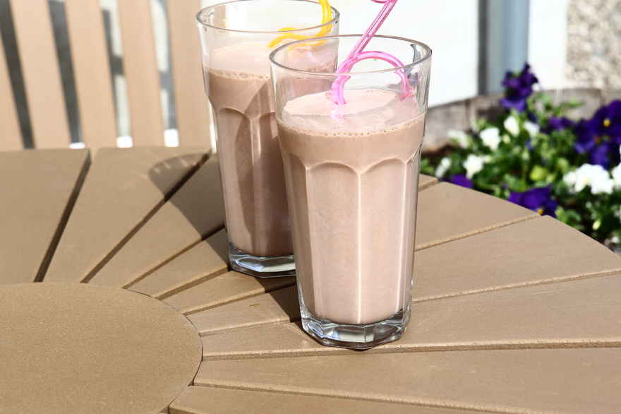 Chokolade milkshake ... klik for at komme tilbage