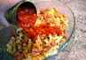 Pastagratin med skinke og hakkede tomater, billede 2