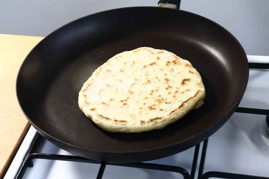 Fladbrød på pande ... klik for at komme tilbage