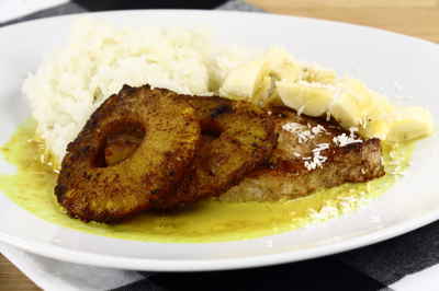 Hawaii Kotelet Opskrift Alletiders Kogebog