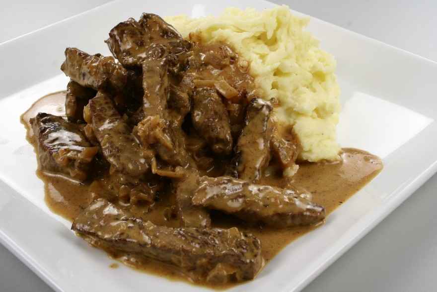 Boef stroganof ... klik for at komme tilbage