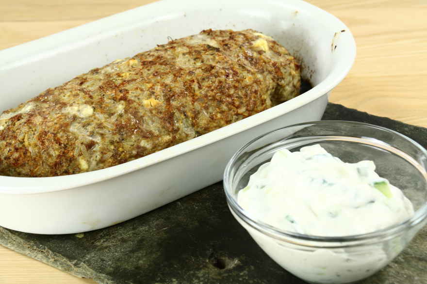 Græsk farsbrød med feta ... klik for at komme tilbage