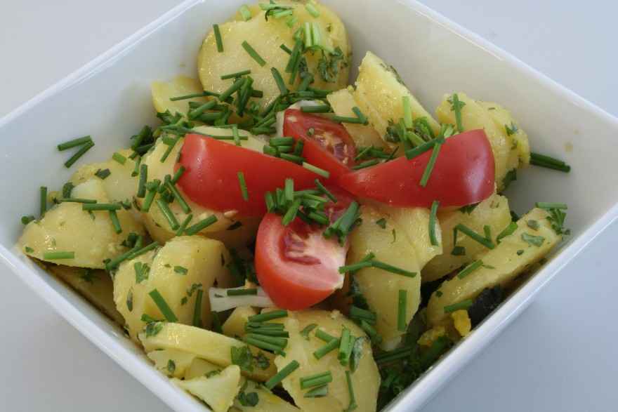 Græsk kartoffelsalat 03 ... klik for at komme tilbage