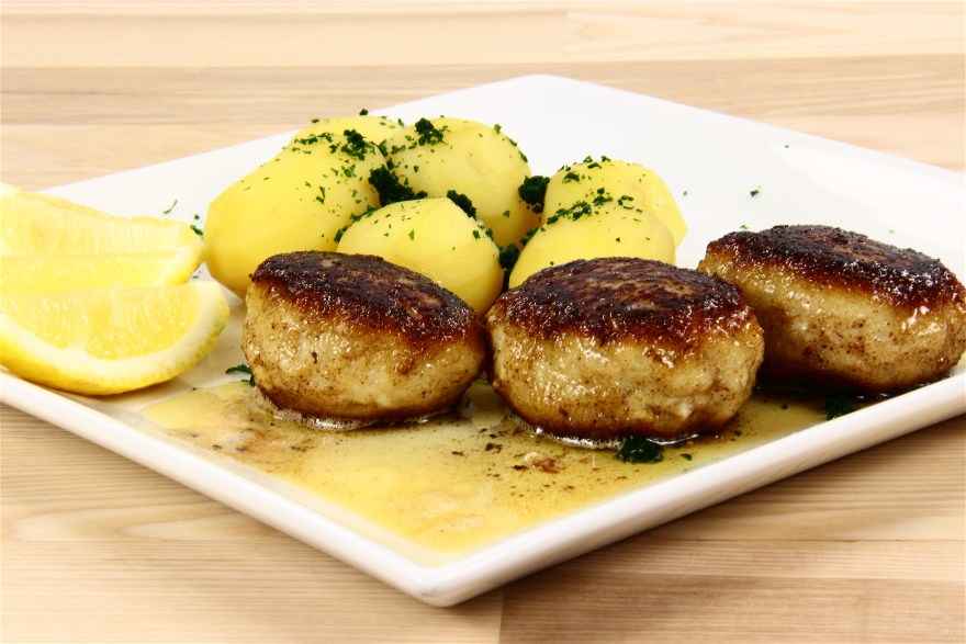 Torskefrikadeller ... klik for at komme tilbage