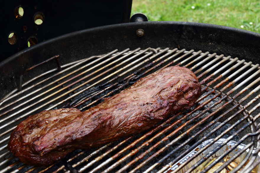 Oksemørbrad på grill ... klik for at komme tilbage