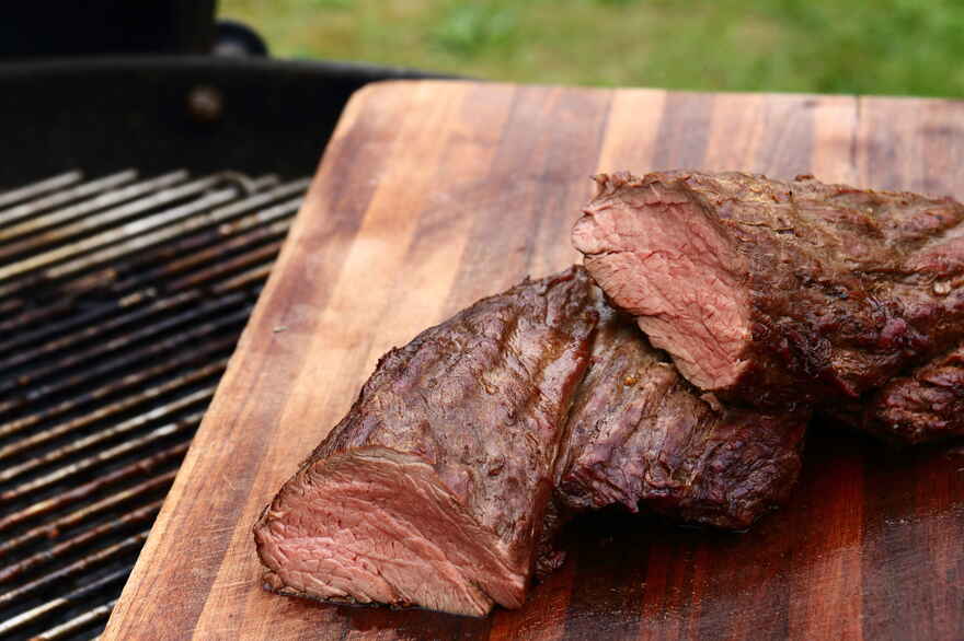 Oksemørbrad på grill - Alletiders Kogebog