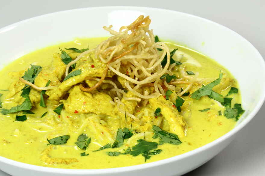 Khao Soi (kokos karry nudelsuppe) ... klik for at komme tilbage