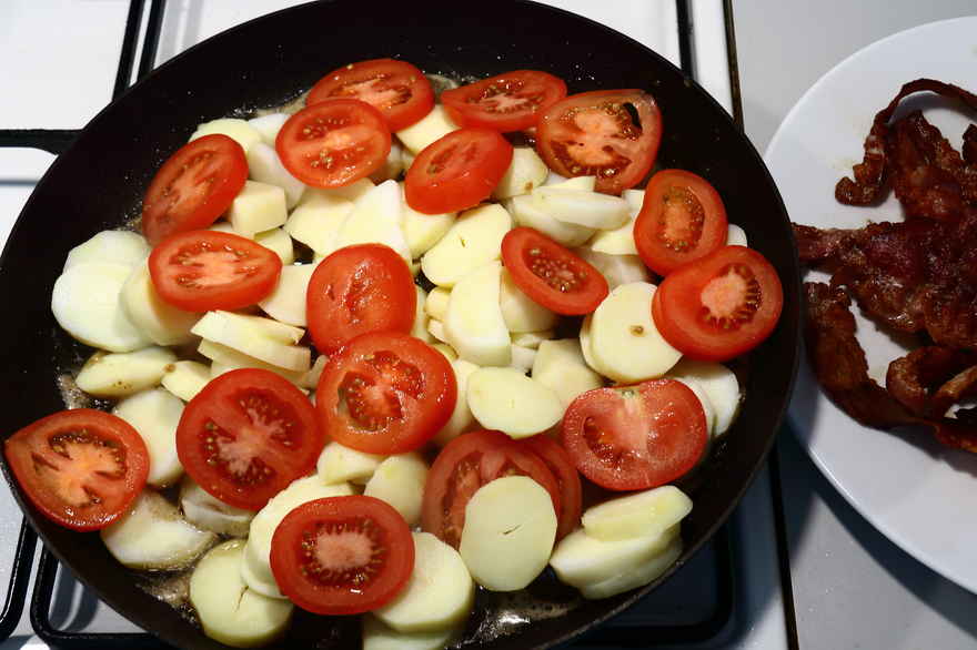 Bondeomelet ... klik for at komme tilbage