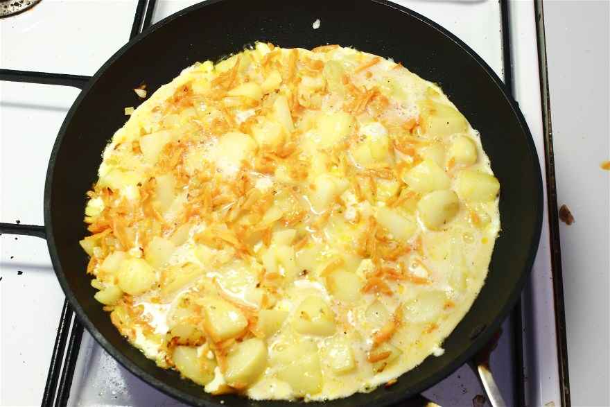 Bondeomelet ... klik for at komme tilbage