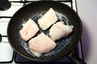 Dampet torsk på svampe- og persillebund ... klik på billedet for at komme tilbage