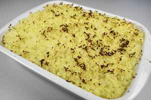 Torskegratin med ost, spinat og kartoffelsne, billede 4