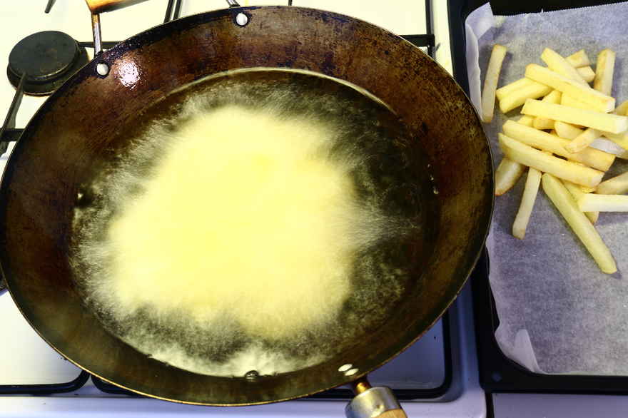Kylling med pommes frites ... klik for at komme tilbage
